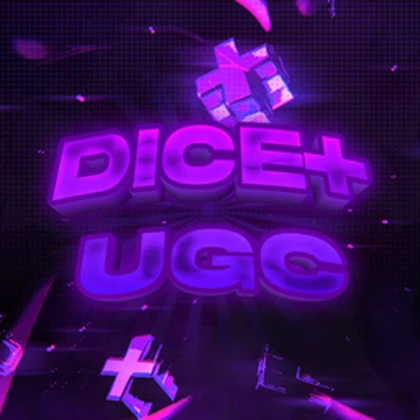 Dice+ UGC Roblox group icon