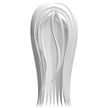 ʚ♡ wispy anime shiro long hair white Roblox item