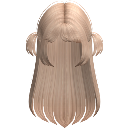 Y2K Blonde Hair w Pigtails Roblox item