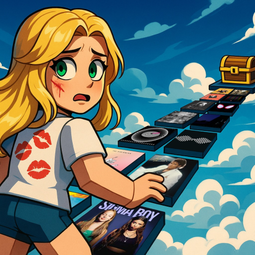 Guess or Fall 🎧🎵 official Roblox game thumbnail