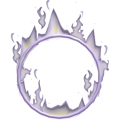 ♡ Purple Flaming Circus Hoop
