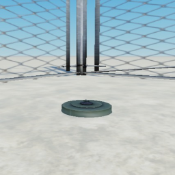 Step on a landmine simulator