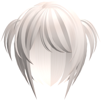 shy moe cute messy emo pigtails in blonde Roblox item