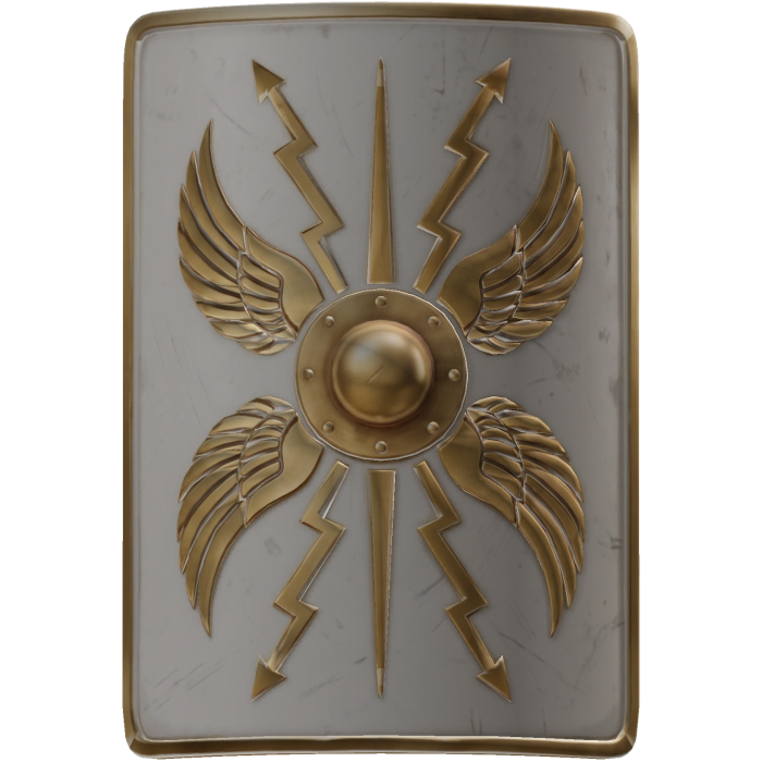 Roman Back Shield