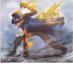 The flaming sabo