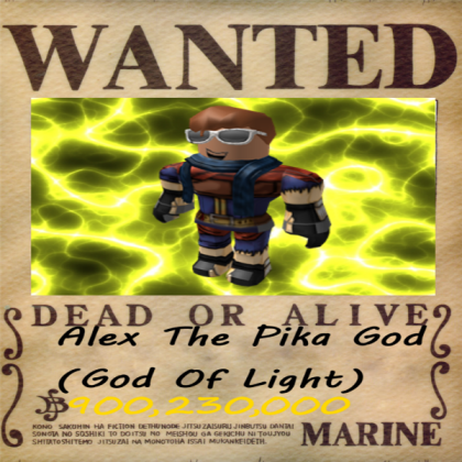 One_Piece_Wanted_Poster_by_ei819 Roblox decal