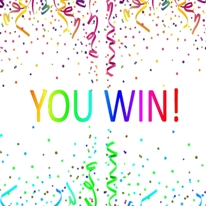 YOU WIN