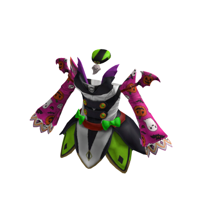 ✨Halloween Haunted Bat Wing Dress-Fun Neon thumbnail