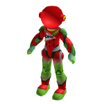Watermelon space suit