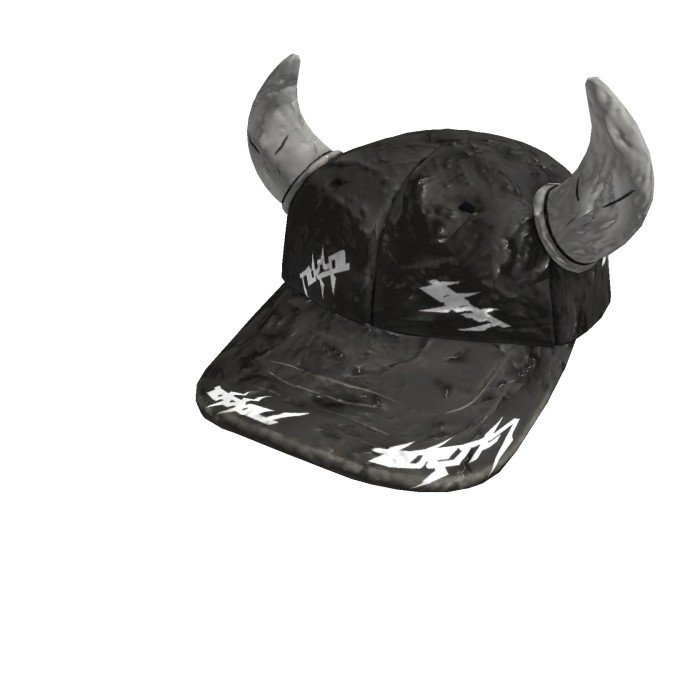 Cap & Horns (B&W)