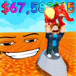 [🌑] Survive LAVA for Brainrots!