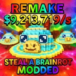 🍀 Steal A Brainrot X999QI LUCK (MODDED)