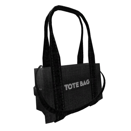 Modern Trendy Tote Bag in Black Roblox item