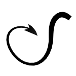 Long Black Demon Tail