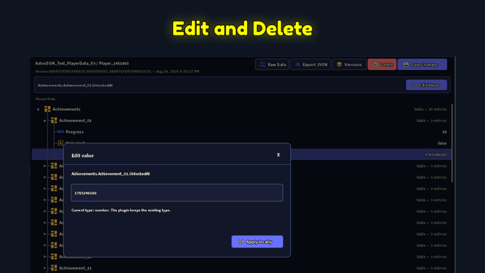 DataStore Pro preview 4