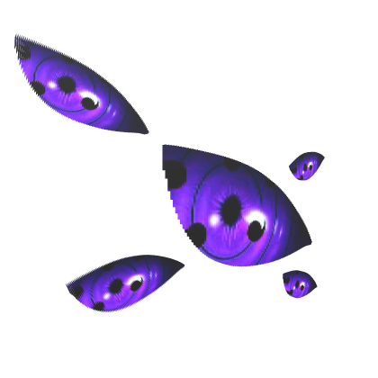 [Animated] Staring Rinnegan Anime Eyes Roblox item