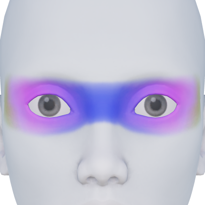 Purple Pink Gradient Eyemask