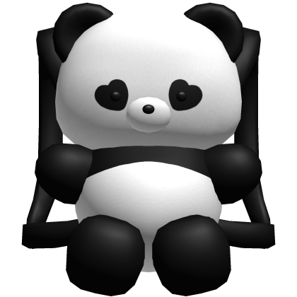 ♡ heart eyes panda bear backpack 3.0