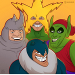 Saint and the boys