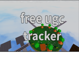 [GETTING REVAMPED] free ugc game tracker.