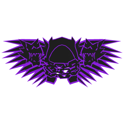 Purple Hood Chain Dragon Wings Combo Roblox item