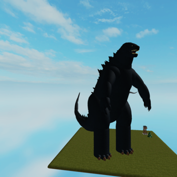 Godzilla Roaring display.