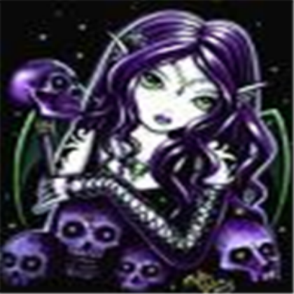 Gothic Fairy (Purple) Roblox decal