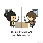 online friendship