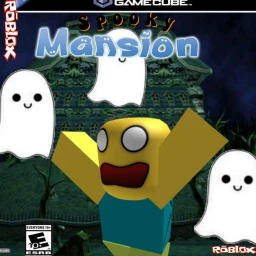 spooky mansion icon