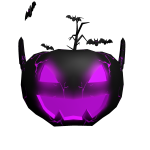 Cursed Purple Pumpkin Bat