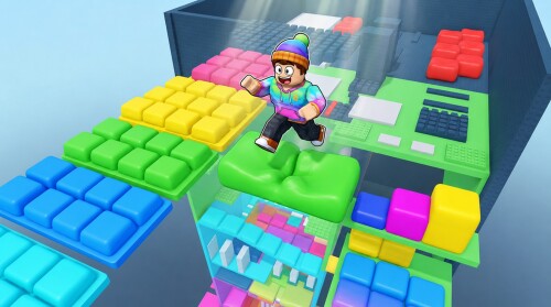 Squishy Block Tower