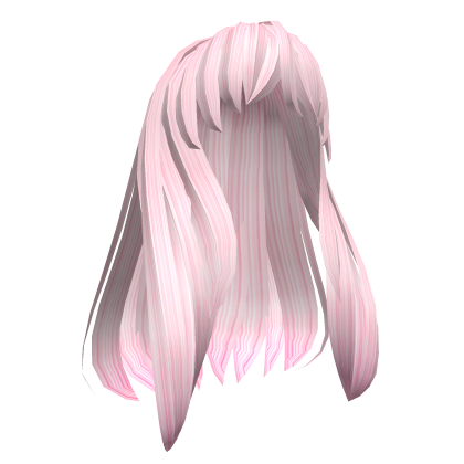 Roblox Item Long Pink Anime Hair