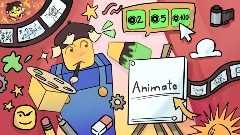 Animation World! 🎨 (Donation Game) game thumbnail
