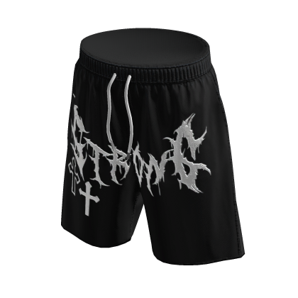 y2k Cross Streetwear Shorts