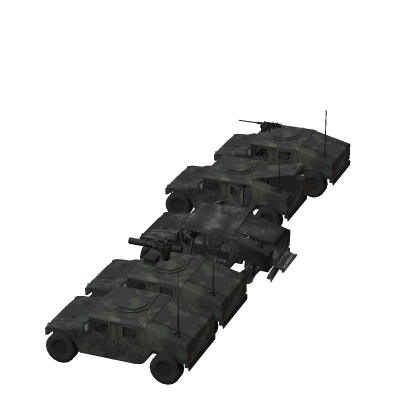 Humvee Military Vehicle Pack Army War Combat 