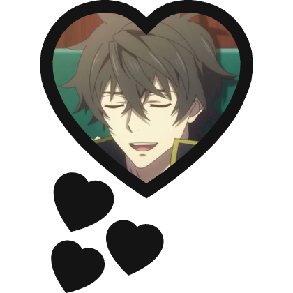 Naofumi Iwatani Thinking Hearts Shield Hero
