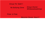 No Bullyig Zone!