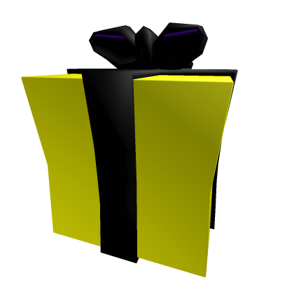 Large Yellow Present -Mesh-