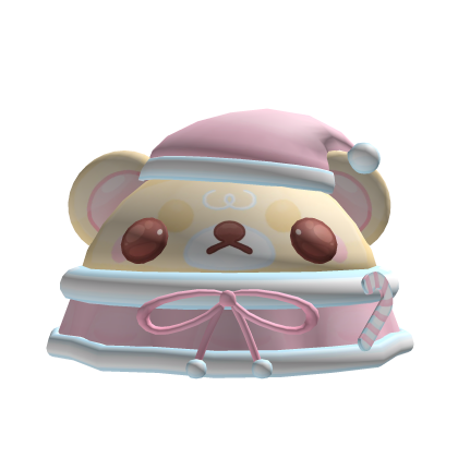 ♡﹒winter santa korilakkuma kuma hat in pink