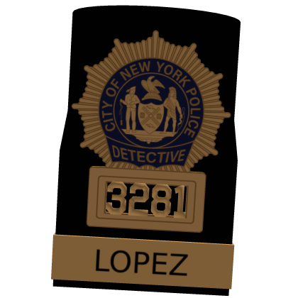 NYPD Detective Shield 2 (Zuno) thumbnail