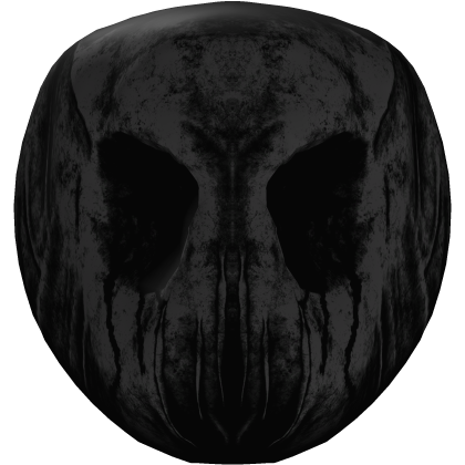 Black Scary Halloween Mask