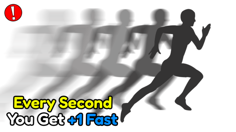 Every Second You Get +1 Fast🏃🏻 screenshot 2