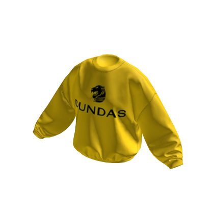 DRESSX Dundas Logo Yellow Sweatshirt