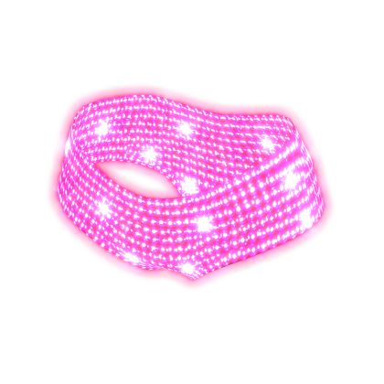 ✅🔴GLOWING Pink Rhinestone Sparkle Mini Shorts✅🔴