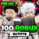 100 Robux Anime Outfits [FREE UGC]