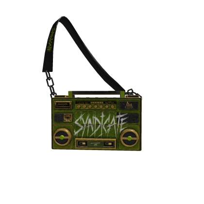 Syndicate Boombox Purse - Toxic Luxe