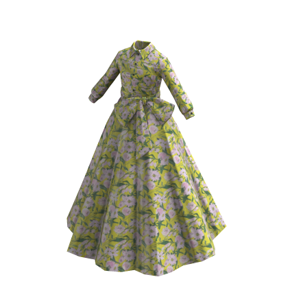 Carolina Herrera Floral Dress - Klossette thumbnail