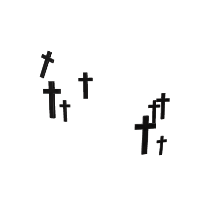 Front Face Black Cross