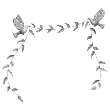 Birds of Peace Silver Vine Background Roblox item