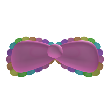 𖹭◞  mi pink candy cutie bow 